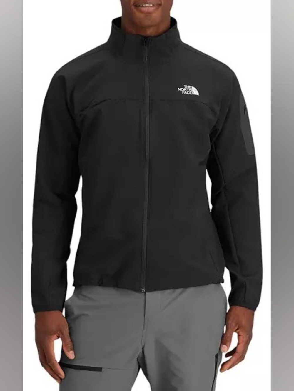 The North Face Black Lightweight Soft Shell Jacket